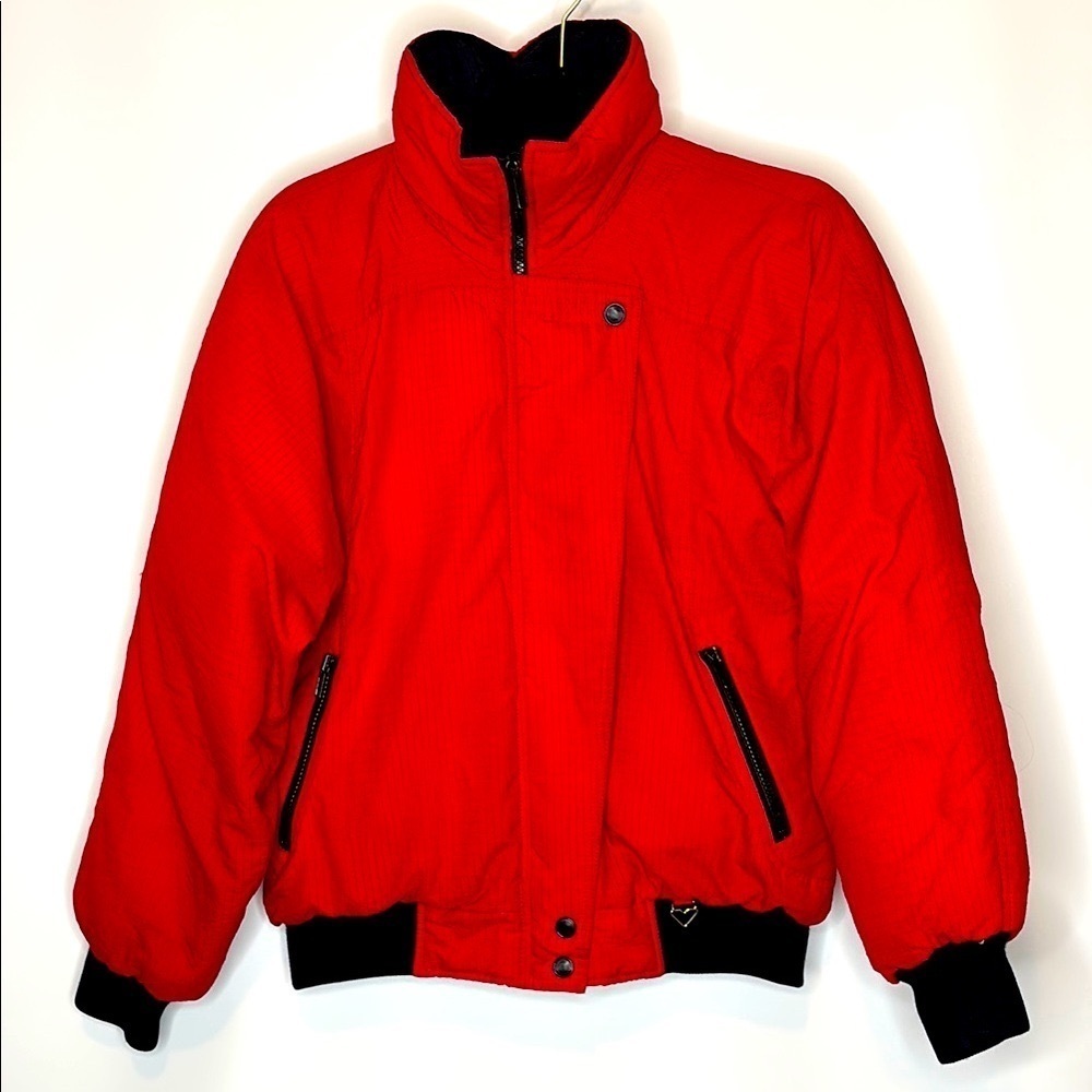 Vintage OBERMEYER Snowbird Red
Goose Down Puffer Ski Jacket 8 “Colette".